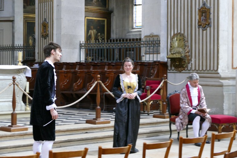 Blanche, le chevalier, le marquis